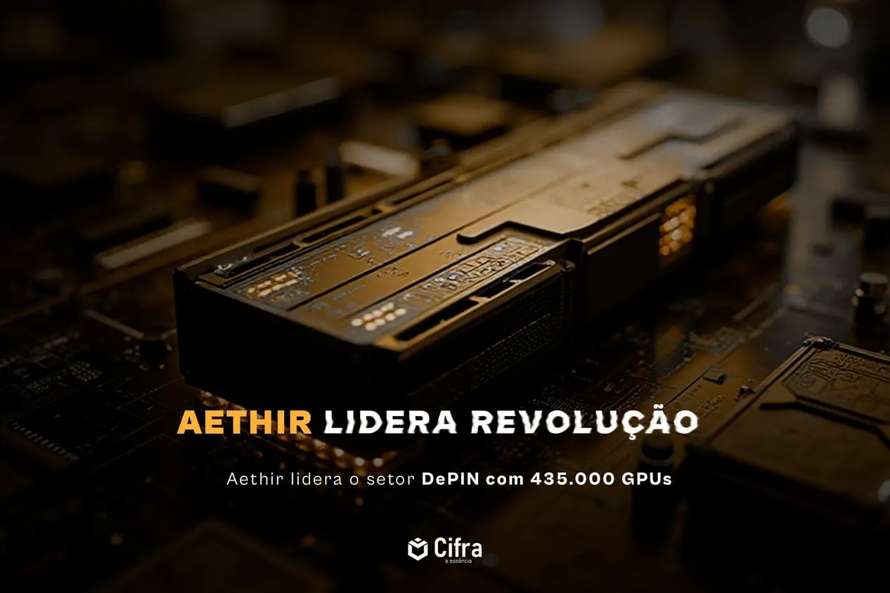 Rede descentralizada de GPUs da Aethir para computação em nuvem
