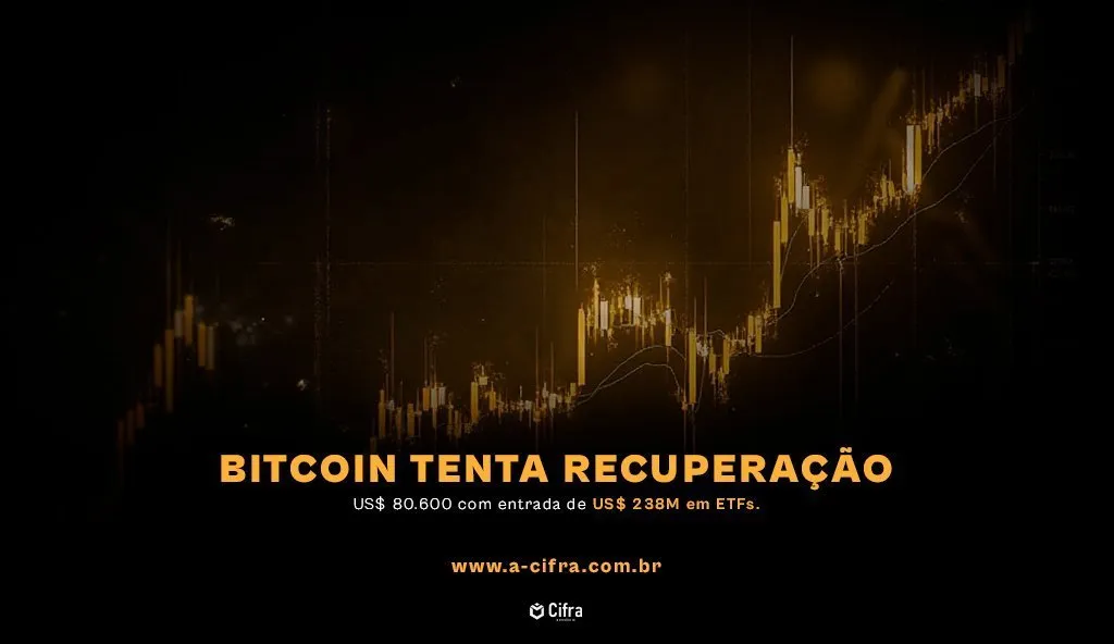 Bitcoin recuperação US$ 80.600 análise técnica mercado cripto