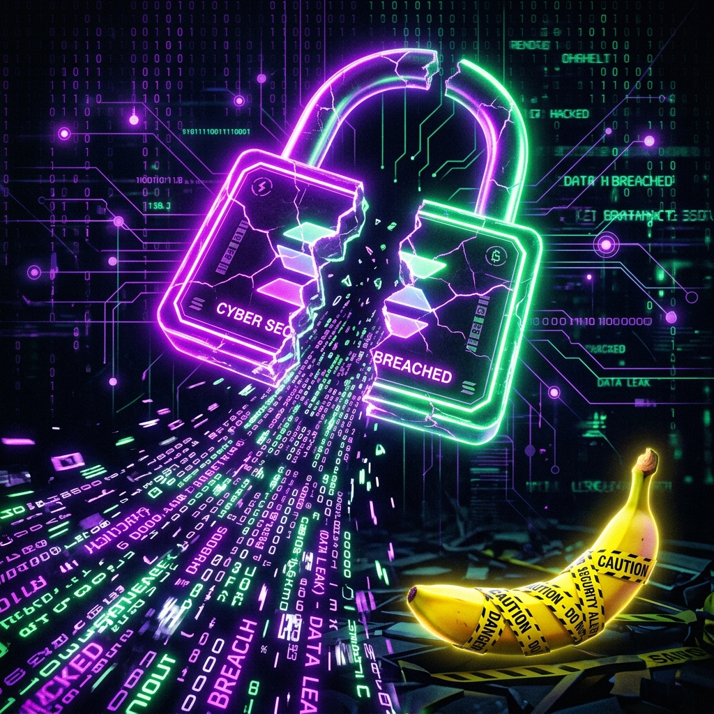 Código quebrado e cadeado digital aberto ilustrando o hack ao Drift Protocol